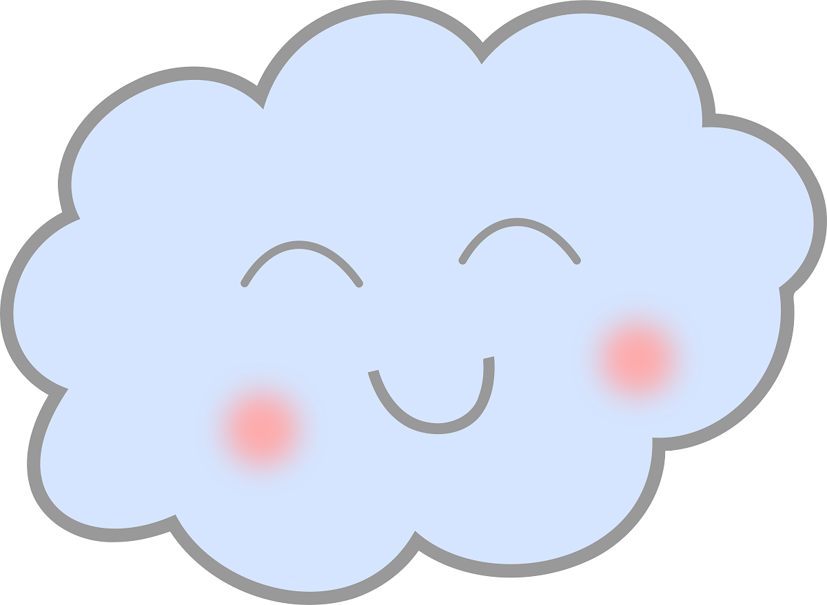 Baby cloud clipart
